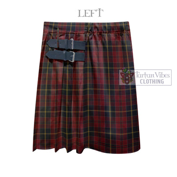 MacAlister of Skye Tartan Men's Pleated Skirt - Fashion Casual Retro Scottish Kilt Style