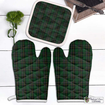 MacAlpine (MacAlpin) Tartan Combo Oven Mitt & Pot-Holder Combo 1 Oven Mitt & 1 Pot-Holder White - Tartan Vibes Clothing