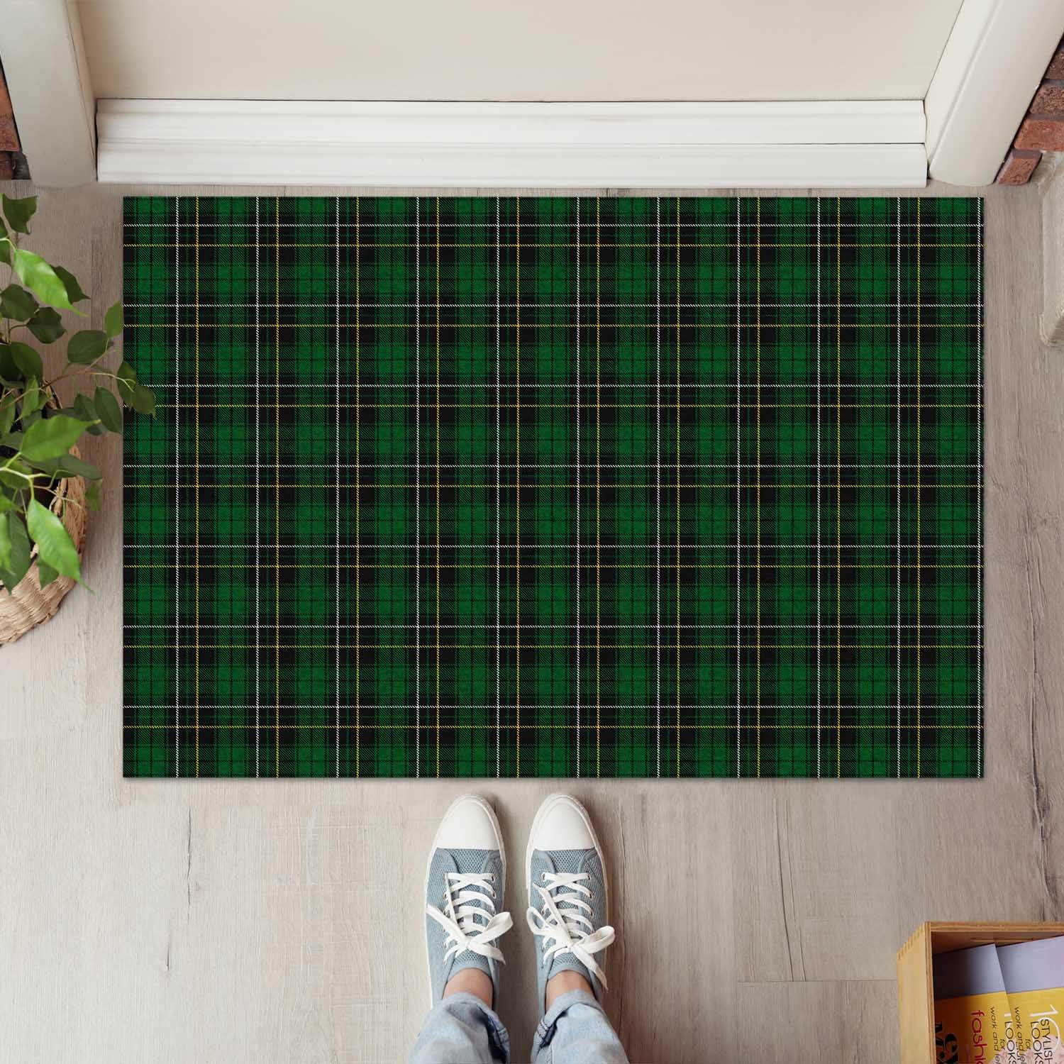 MacAlpin Tartan Door Mat - Tartanvibesclothing
