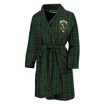 MacAlpine (MacAlpin) Tartan Bathrobe with Family Crest