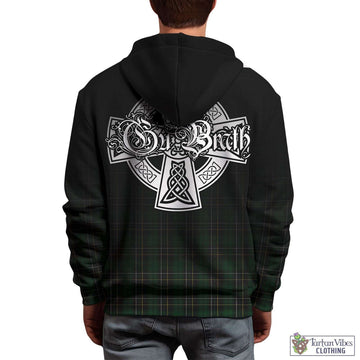 MacAlpine (MacAlpin) Tartan Hoodie Featuring Alba Gu Brath Family Crest Celtic Inspired