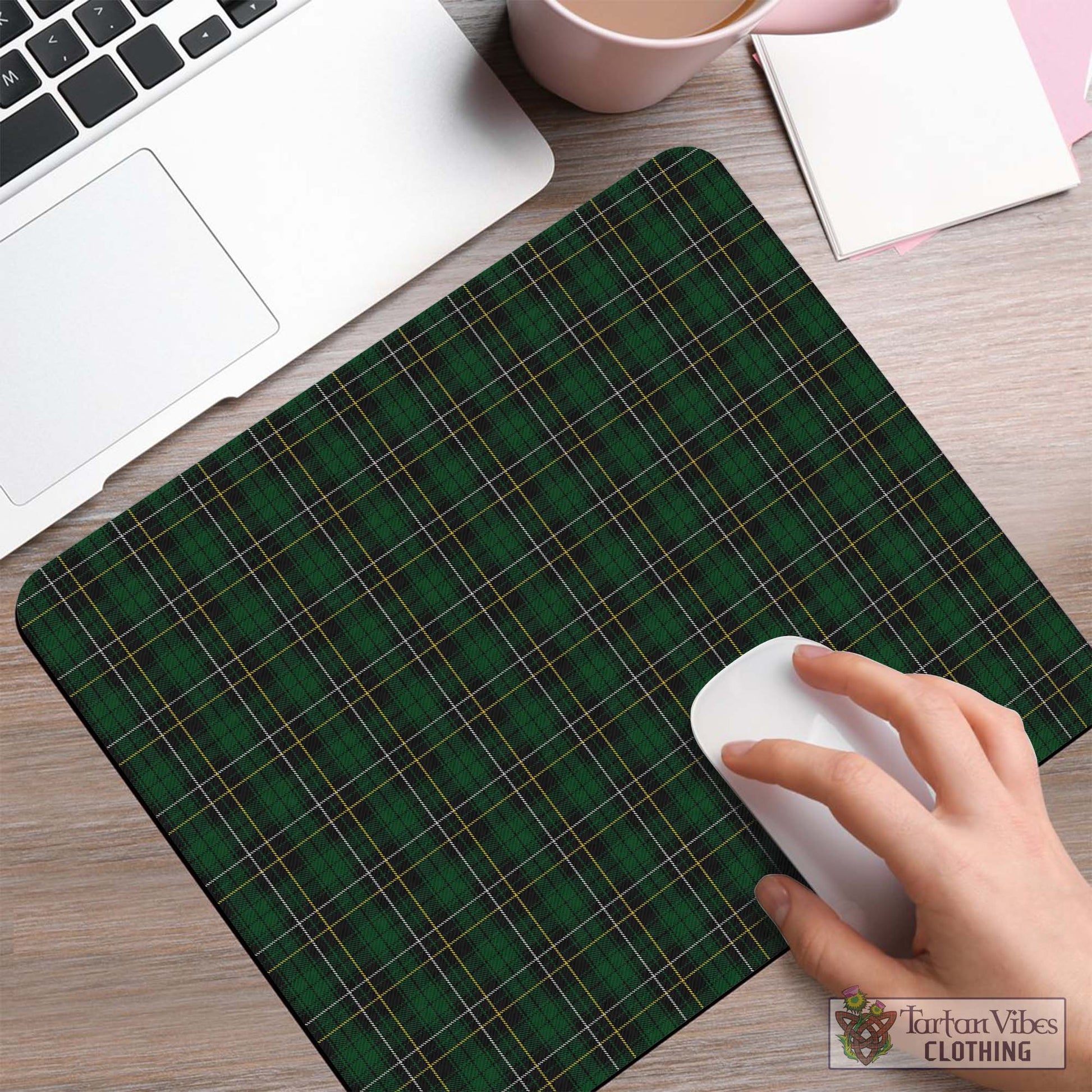 Tartan Vibes Clothing MacAlpin Tartan Mouse Pad