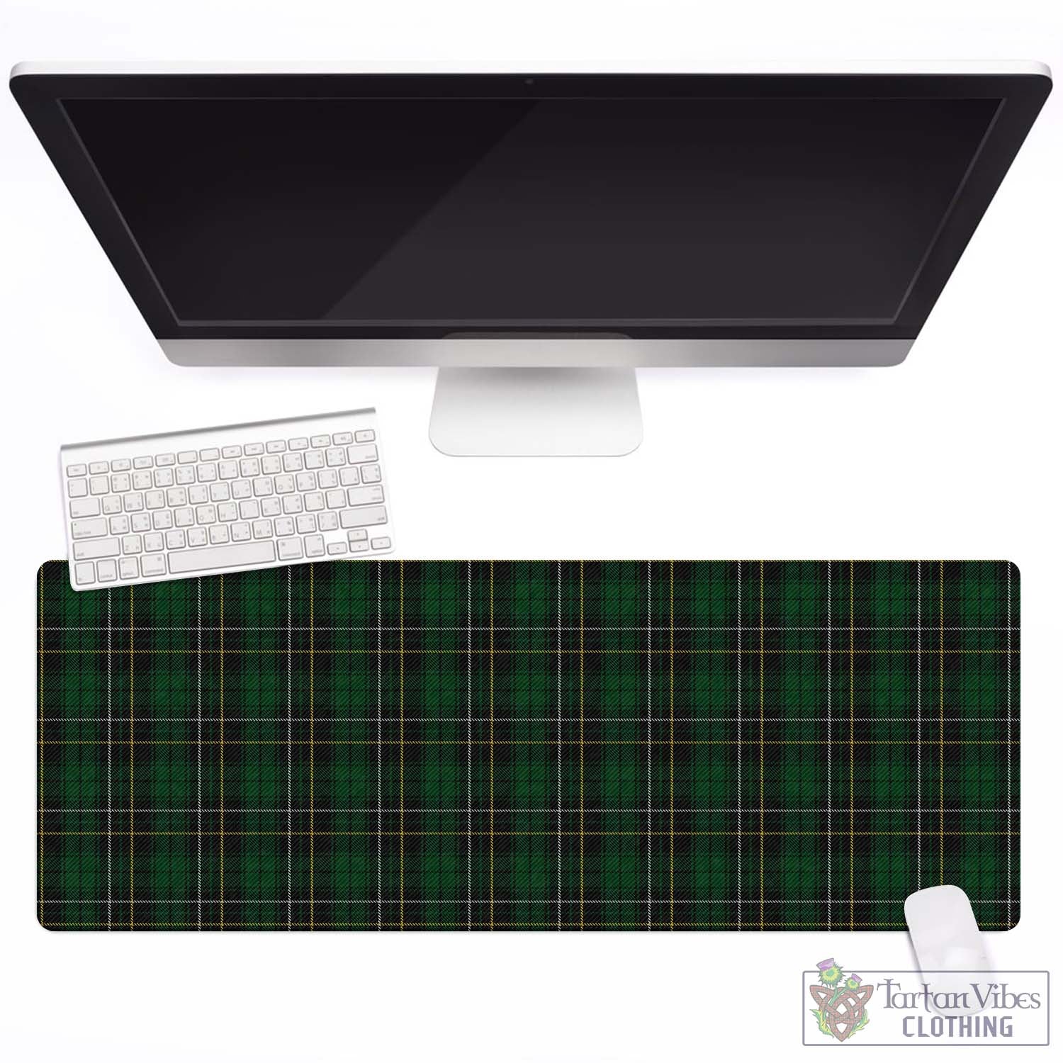 Tartan Vibes Clothing MacAlpin Tartan Mouse Pad