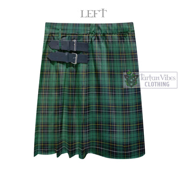 MacAlpin Ancient Tartan Men's Pleated Skirt - Fashion Casual Retro Scottish Kilt Style