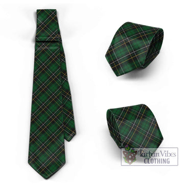 Tartan Vibes Clothing MacAlpine Tartan Classic Necktie Cross Style