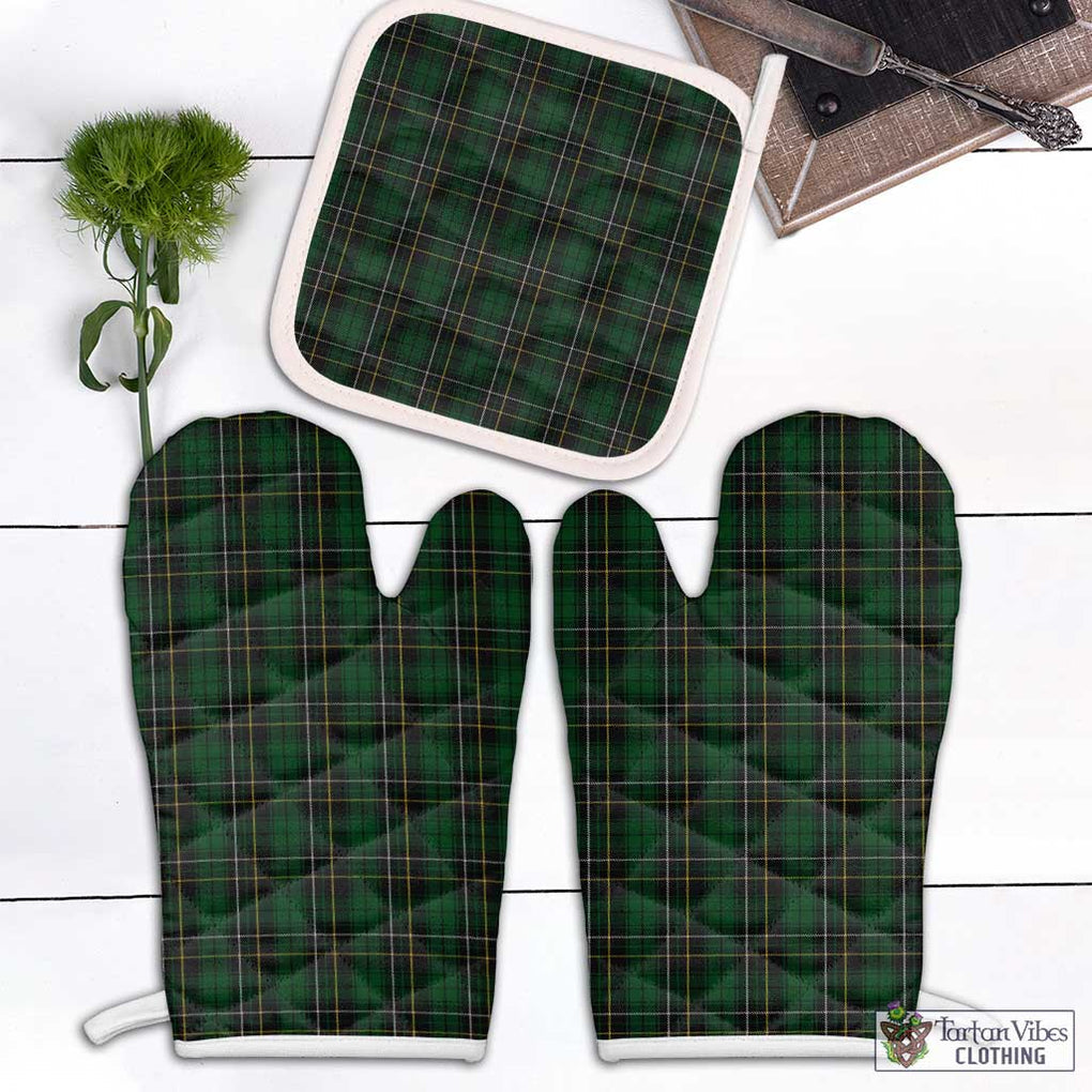 MacAlpine Tartan Combo Oven Mitt & Pot-Holder Combo 1 Oven Mitt & 1 Pot-Holder White - Tartan Vibes Clothing