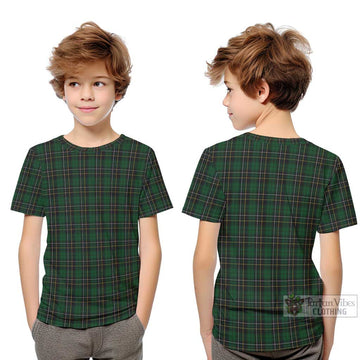 MacAlpine Tartan Kid T-Shirt Youth XL Size14 - Tartanvibesclothing Shop