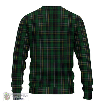 MacAlpine Tartan Ugly Sweater with Family Crest DNA In Me Style