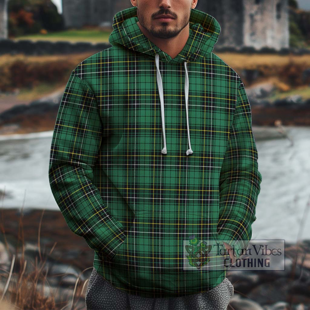 MacAlpine Ancient Tartan Cotton Hoodie Zip Hoodie - Tartan Vibes Clothing