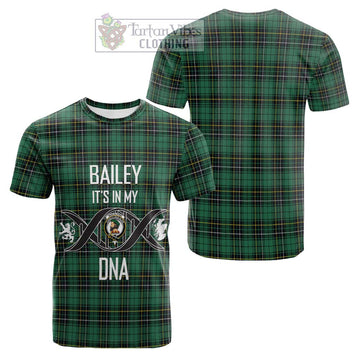 MacAlpine Ancient Tartan Cotton T-shirt with Family Crest DNA In Me Style Kid's Shirt - Tartan Vibes Clothing