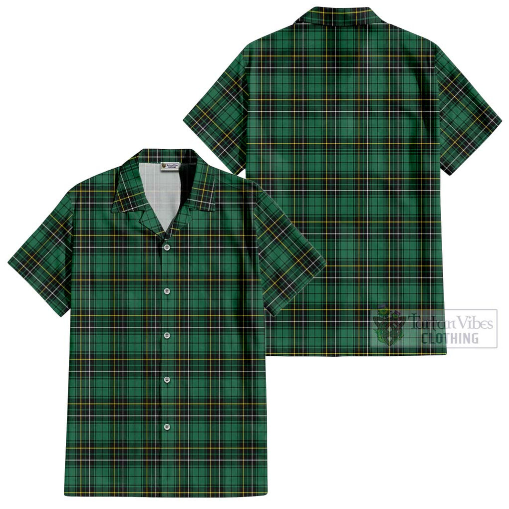 MacAlpine Ancient Tartan Cotton Hawaiian Shirt - Tartan Vibes Clothing