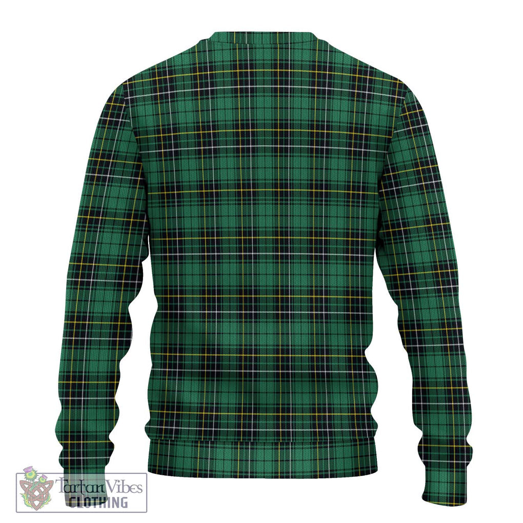 MacAlpine Ancient Tartan Ugly Sweater with Family Crest DNA In Me Style - Tartan Vibes Clothing