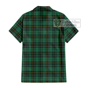 MacAlpine Ancient Tartan Hawaiian Shirt with Family Crest DNA In Me Style - Tartan Vibes Clothing
