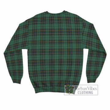 MacAlpine Ancient Tartan Sweatshirt with Family Crest DNA In Me Style - Tartan Vibes Clothing