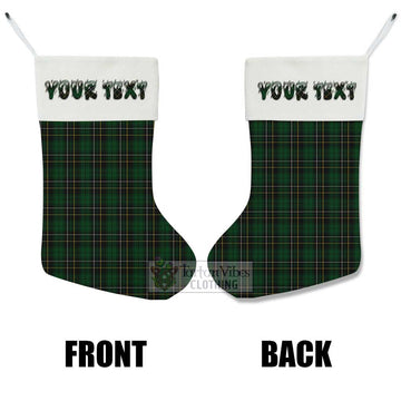 MacAlpine (MacAlpin) Tartan Christmas Stocking with Personalized Text - Tartan Vibes Clothing