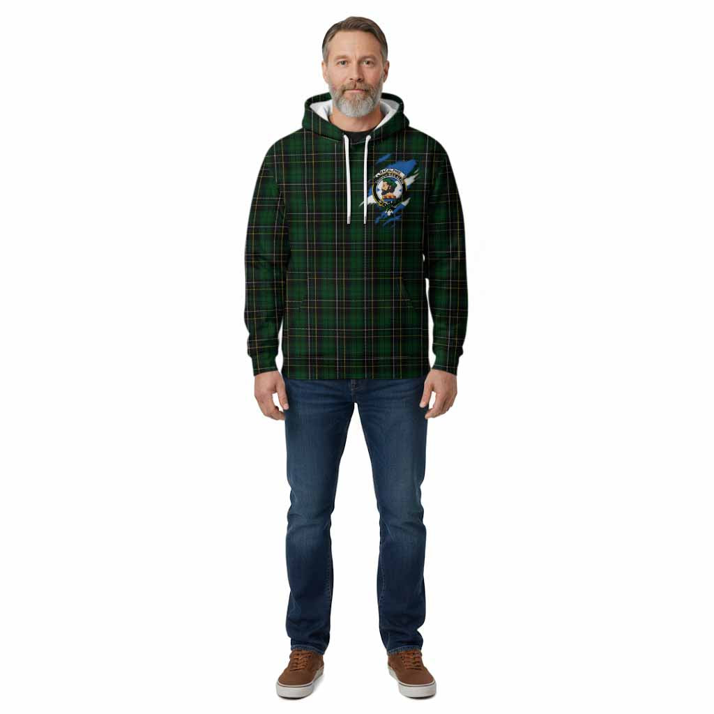 MacAlpine (MacAlpin) Clan Crest In Me Tartan Cotton Hoodie Scotland Flag Style