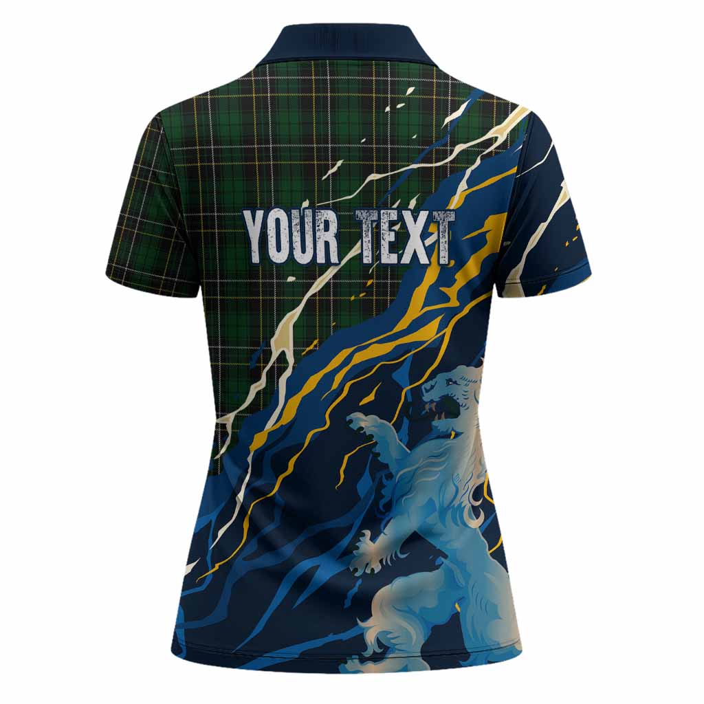 MacAlpine (MacAlpin) Scotland Tartan Women Polo Shirt WC2026 Football - We'll Be Coming