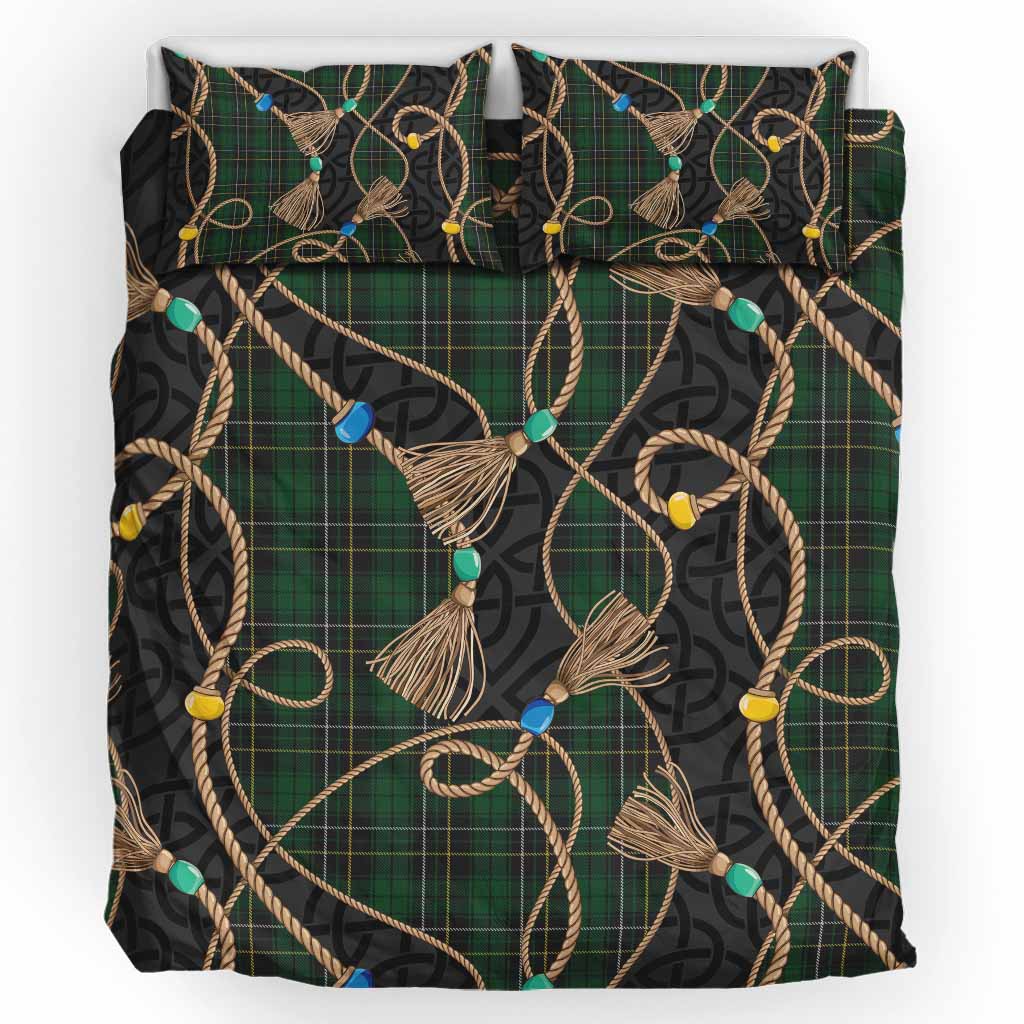 MacAlpine (MacAlpin) Scottish Tartan Twisted Ropes Stylized Bedding Set UK Bedding Set UK King 91*87 inch - Tartan Vibes Clothing
