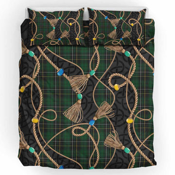MacAlpine (MacAlpin) Scottish Tartan Twisted Ropes Stylized Bedding Set UK Bedding Set UK King 91*87 inch - Tartan Vibes Clothing
