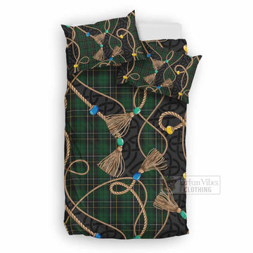 MacAlpine (MacAlpin) Scottish Tartan Twisted Ropes Stylized Bedding Set UK Bedding Set UK Double 79*79 inch - Tartan Vibes Clothing