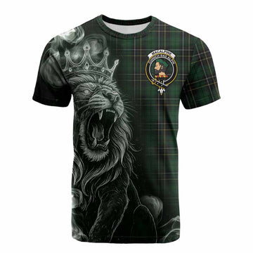 MacAlpine (MacAlpin) Tartan Cotton T-shirt Roaring Lion Heritage