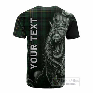MacAlpine (MacAlpin) Tartan Cotton T-shirt Roaring Lion Heritage