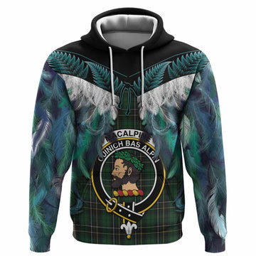 MacAlpine (MacAlpin) Tartan Crest Hoodie New Zealand Maori Korowai Cloak