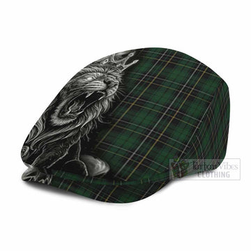 MacAlpine (MacAlpin) Tartan Flat Cap, Jeff Cap Roaring Lion Heritage