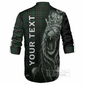 MacAlpine (MacAlpin) Tartan Ghillie Shirt Roaring Lion Heritage