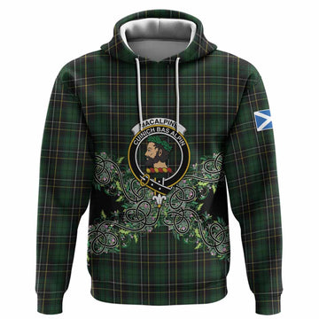 MacAlpine (MacAlpin) Tartan Hoodie Thistle Scottish Spirit