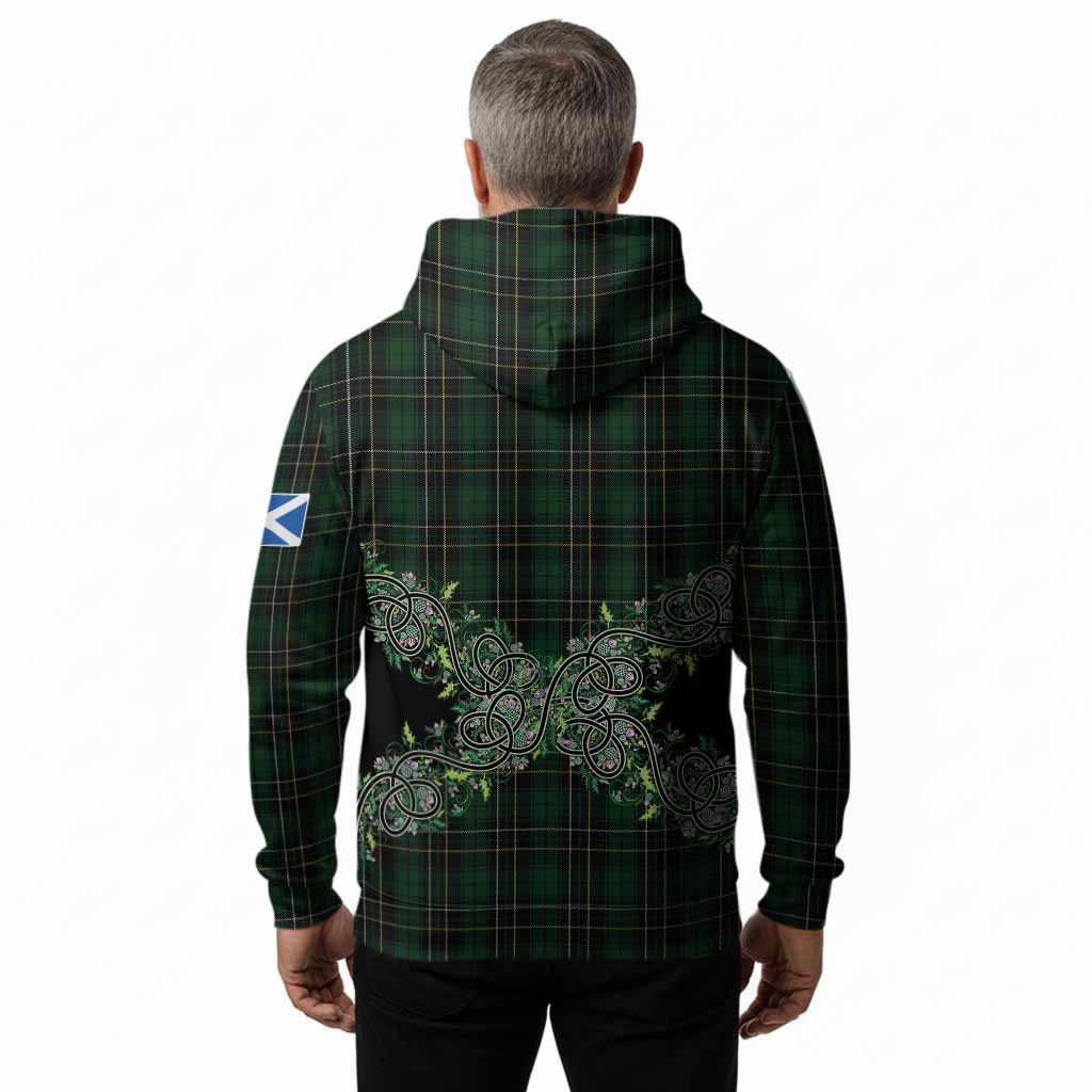 MacAlpine (MacAlpin) Tartan Hoodie Thistle Scottish Spirit
