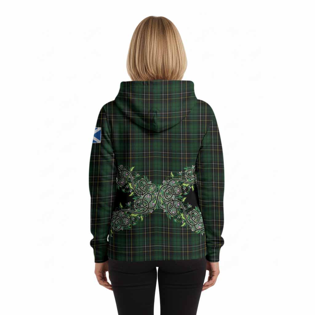 MacAlpine (MacAlpin) Tartan Hoodie Thistle Scottish Spirit