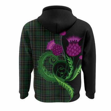 MacAlpine (MacAlpin) Tartan Hoodie Traditional Scottish Thistle