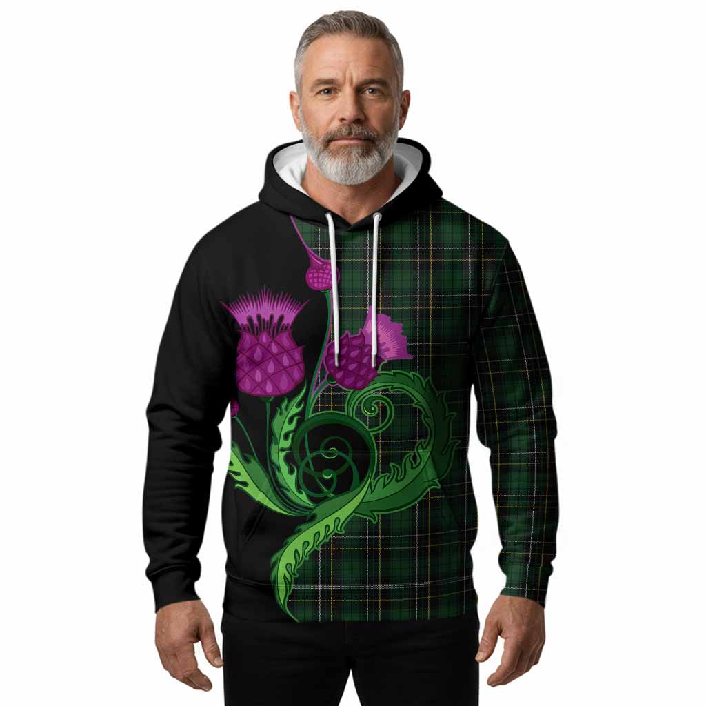 MacAlpine (MacAlpin) Tartan Hoodie Traditional Scottish Thistle