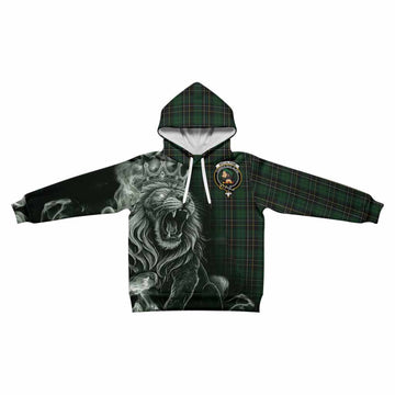 MacAlpine (MacAlpin) Tartan Kid Hoodie Roaring Lion Heritage