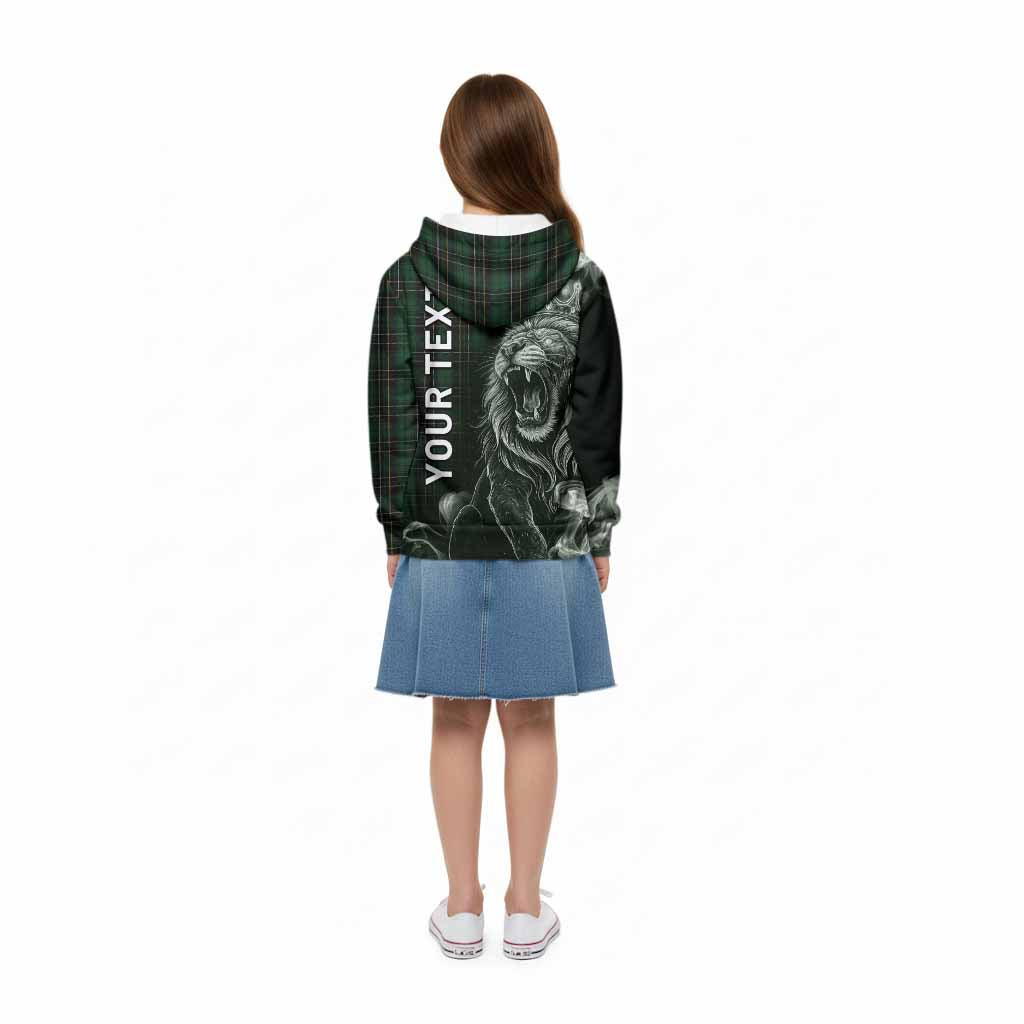 MacAlpine (MacAlpin) Tartan Kid Hoodie Roaring Lion Heritage