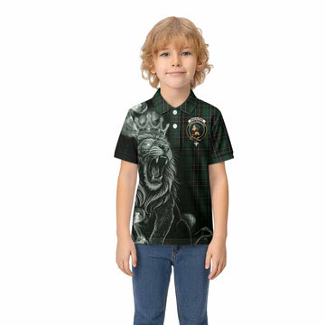MacAlpine (MacAlpin) Tartan Kid Polo Shirt Roaring Lion Heritage