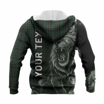 MacAlpine (MacAlpin) Tartan Knitted Hoodie Roaring Lion Heritage