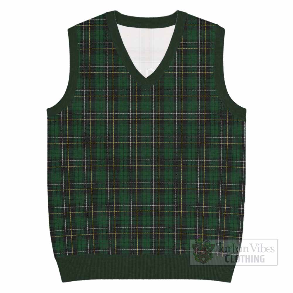 MacAlpine (MacAlpin) Tartan Knitted V-Neck Vest - Tartan Vibes Clothing