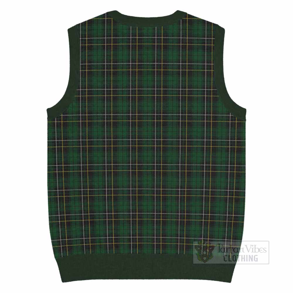 MacAlpine (MacAlpin) Tartan Knitted V-Neck Vest - Tartan Vibes Clothing