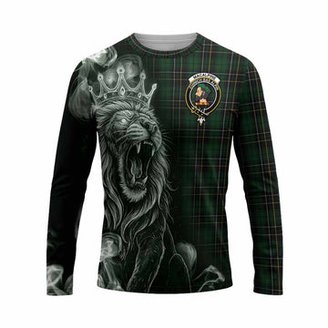 MacAlpine (MacAlpin) Tartan Long Sleeve T-Shirt Roaring Lion Heritage