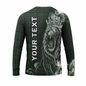 MacAlpine (MacAlpin) Tartan Long Sleeve T-Shirt Roaring Lion Heritage