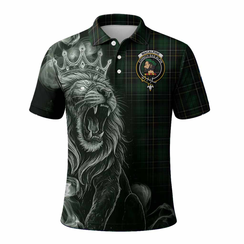 MacAlpine (MacAlpin) Tartan Polo Shirt Roaring Lion Heritage
