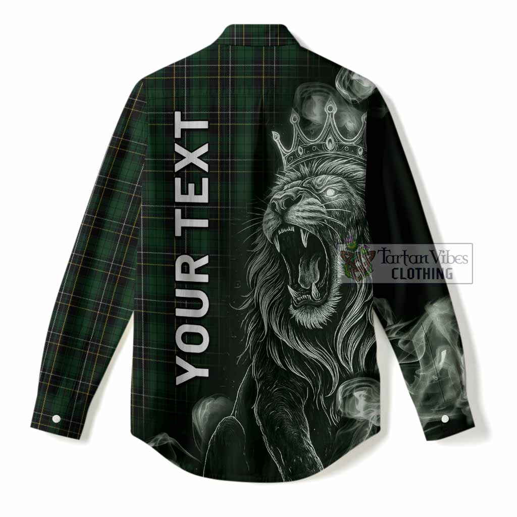 MacAlpine (MacAlpin) Tartan Women Casual Shirt Roaring Lion Heritage