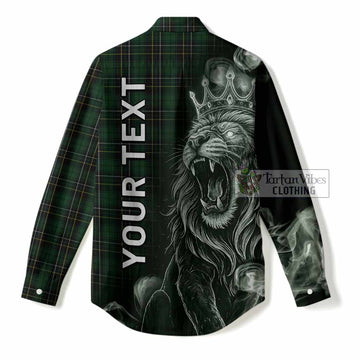 MacAlpine (MacAlpin) Tartan Women Casual Shirt Roaring Lion Heritage