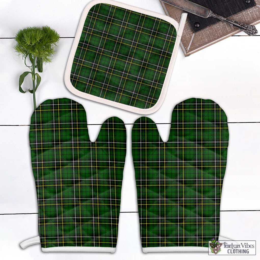 MacAlpine Modern Tartan Combo Oven Mitt & Pot-Holder White - Tartan Vibes Clothing