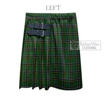 MacAlpine Modern Tartan Men's Pleated Skirt - Fashion Casual Retro Scottish Kilt Style