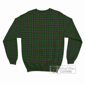 MacAlpine Modern Tartan Sweatshirt with Family Crest DNA In Me Style - Tartan Vibes Clothing