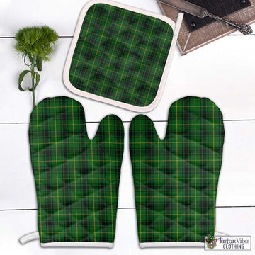 MacArthur (McArthur) Tartan Combo Oven Mitt & Pot-Holder Combo 1 Oven Mitt & 1 Pot-Holder White - Tartan Vibes Clothing