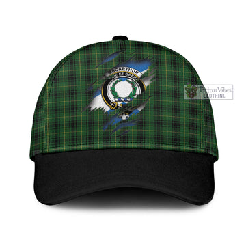 MacArthur Tartan Classic Cap with Family Crest In Me Style